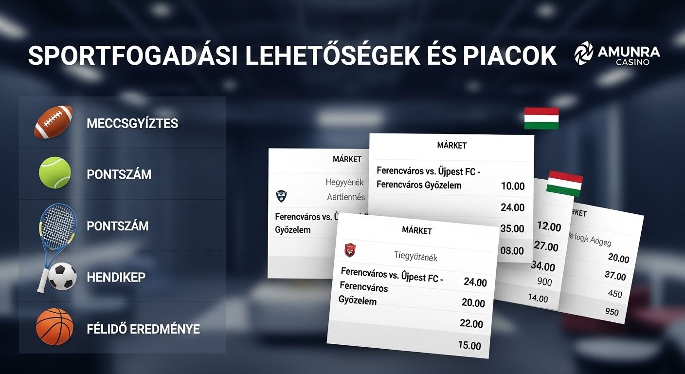 Fogadási lehetőségek és piacok betting strategies
