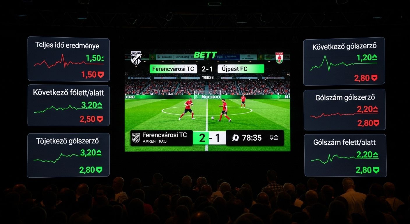 Élő fogadási funkciók match betting