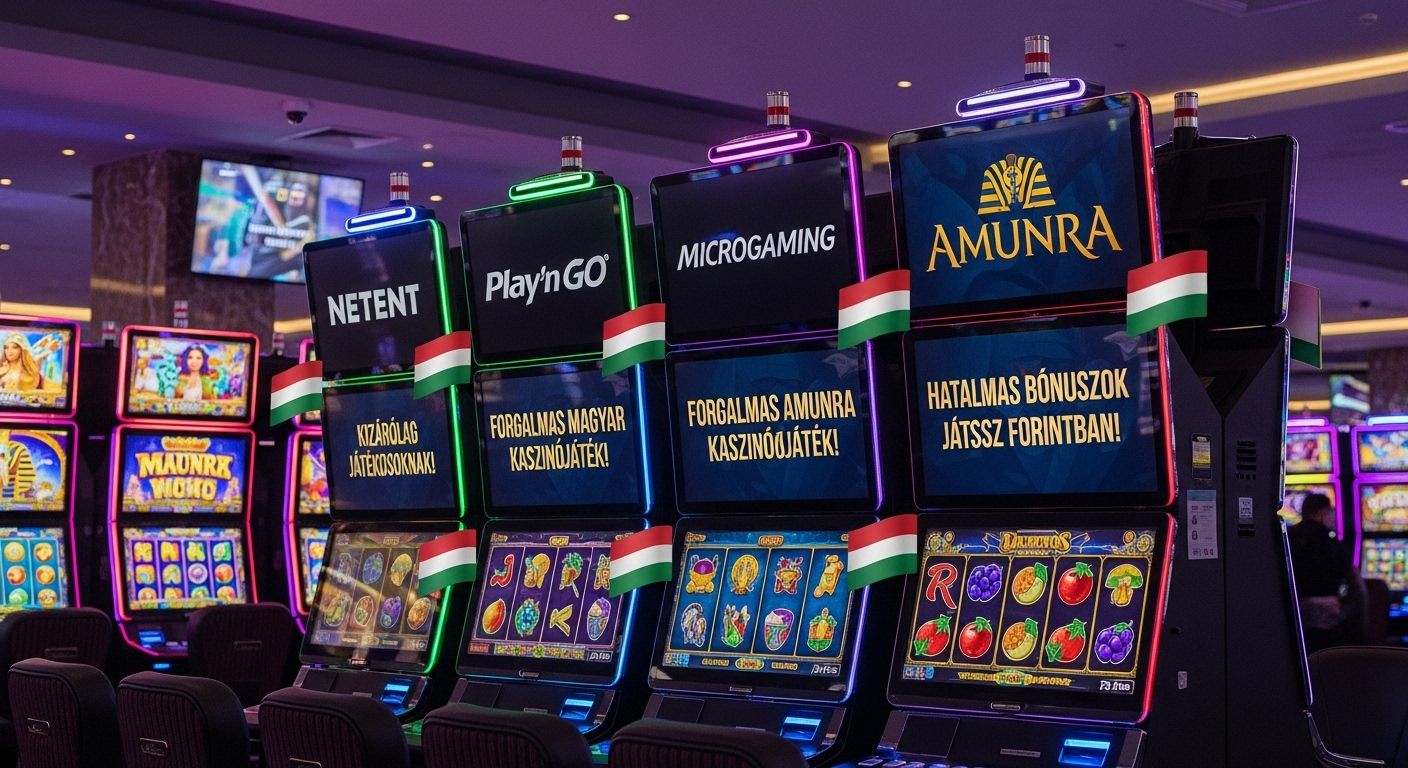 Játék- és szoftverszolgáltatók amunra casino no deposit bonus